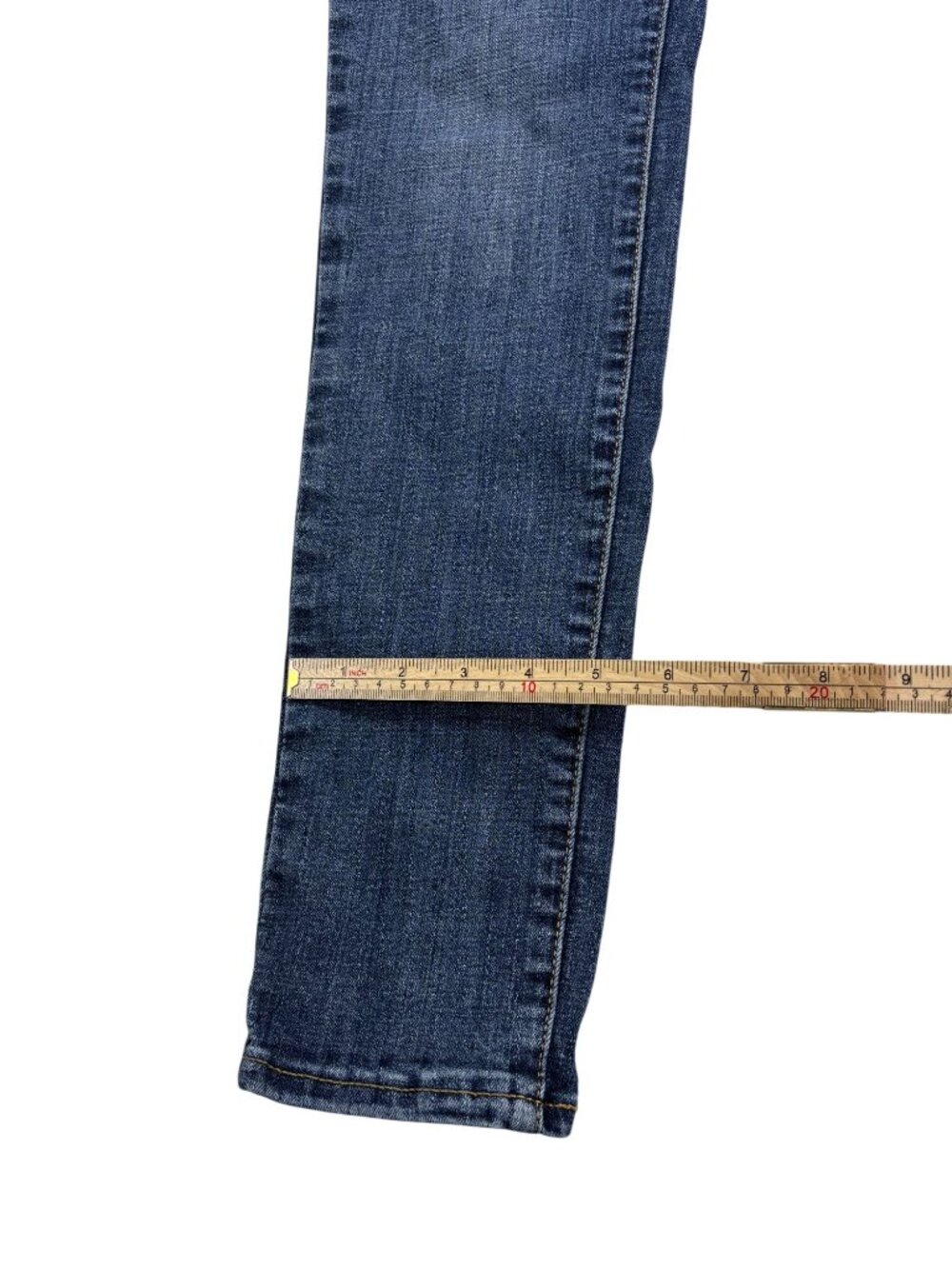 Levis 721 High Rise Skinny Jeans W29 L30 Blue Denim Womens Stretch Casual - Picture 6 of 10